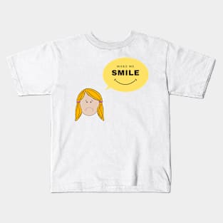 Make This Girl Smile Kids T-Shirt